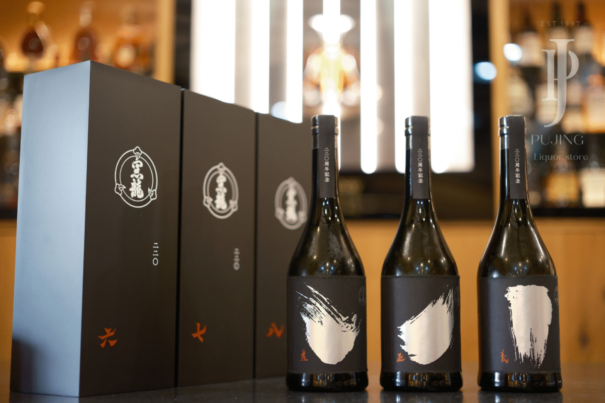 黑龍-220週年紀念款 超限定三瓶套組 0.72L - 葡晶洋酒