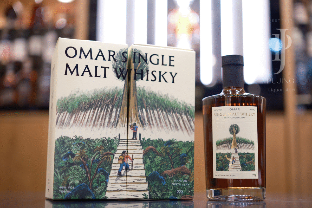 Omar單一麥威士忌特別版114年國慶紀念酒0.7L - 葡晶洋酒