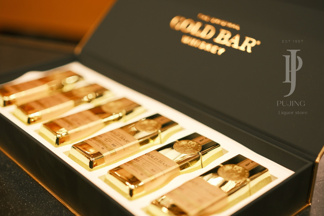 美金條納帕谷紅酒桶威士忌小酒禮盒- 葡晶洋酒